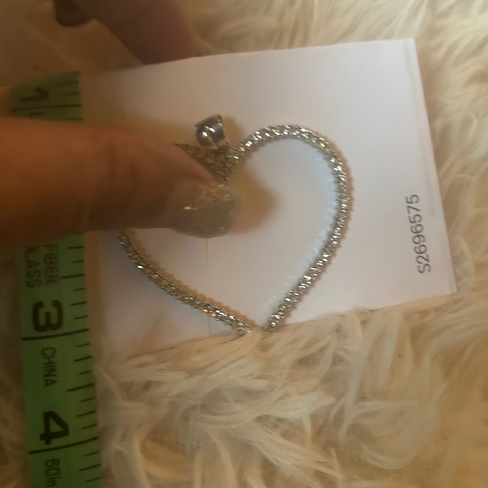 Big pretty heart charm